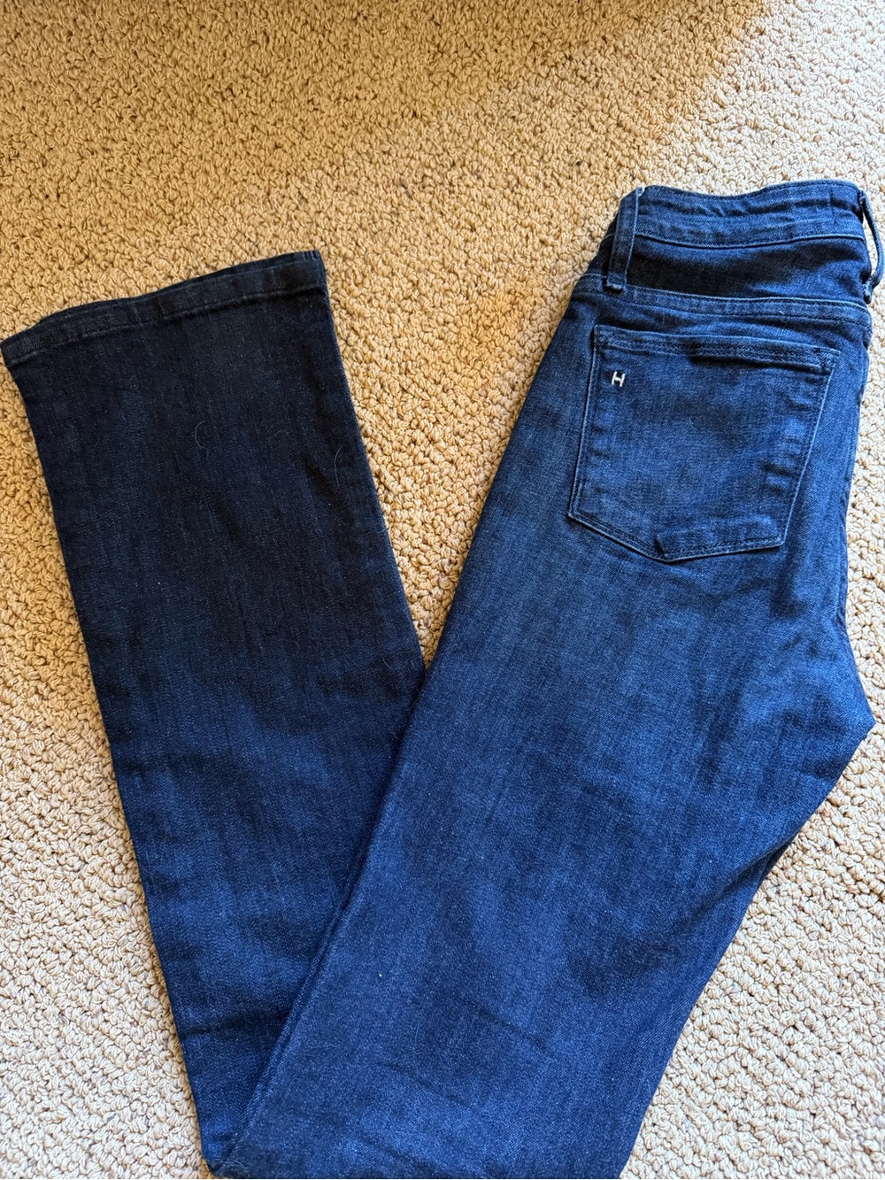 Women's Dark Indigo Boot-Cut Jeans